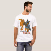 Australian Cattle Dogs Tennessee Waltz T-Shirt (Voorkant volledig)