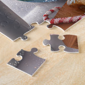 Australian Cattle Holiday Baking Feestelijke Kerst Legpuzzel (Zijkant)