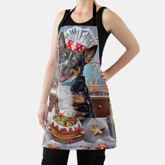Australian Cattle Holiday Baking Feestelijke Kerst Schort (Insitu)