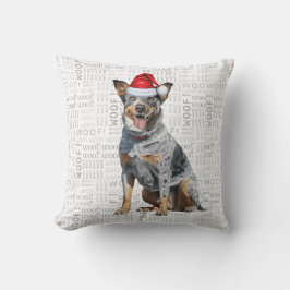 Australian Cattle Hondenliefhebber kerstvakantie Kussen