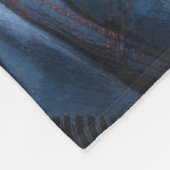 Australian Cattle With Christmas Lights Holiday Fleece Deken (Hoek)