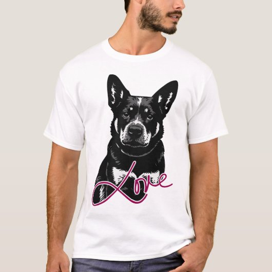 Australian Cattledog [00334a] T-shirt (Voorkant)