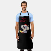 Australian Christmas Schattige Koala Drink cocktai Schort (Gedragen)