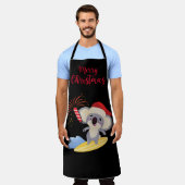 Australian Christmas Schattige Koala Surfing Desig Schort (Gedragen)