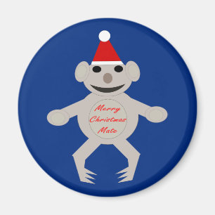 Australian Chrisytmas Koala Beer Magnet