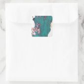 Australian Cockato Vierkante Sticker (Tas)