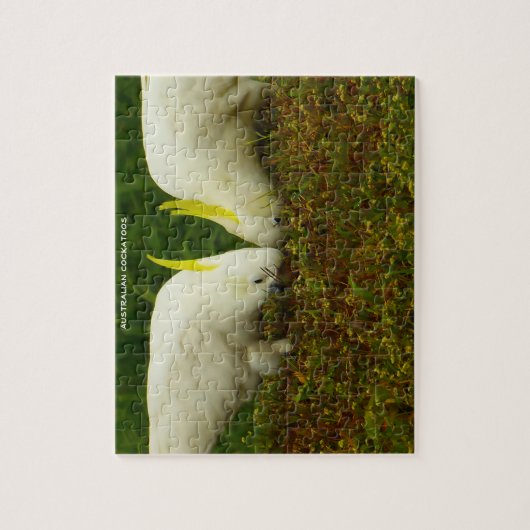 Australian Cockatoos Legpuzzel (Verticaal)