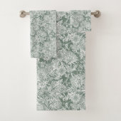 Australian Country Garden - Wijze en Wit Bad Handdoek (Insitu)