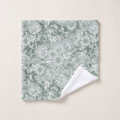 Australian Country Garden - Wijze en Wit Bad Handdoek (Wasdoekje)