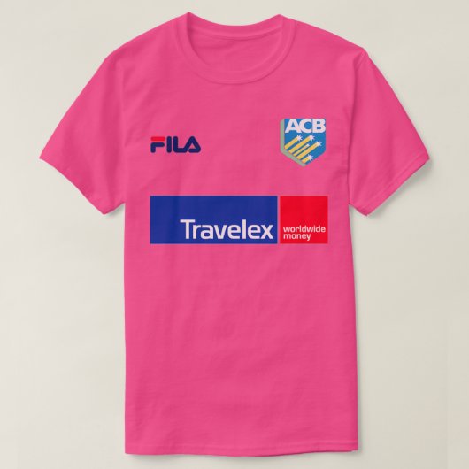 Australian Cricket Retro Training T-shirt (Design voorkant)