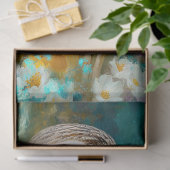 Australian Curlew & Wildflowers Decoupage Tissuepapier (Geschenk)