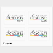 Australian Cyclists Party Sticker (Vel)