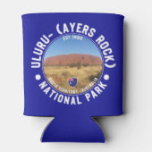 Australian Desert Beauty – Uluru Rock Formation  Blikjeskoeler (Achterkant)