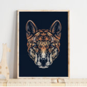 Australian Dingo Wildlife Print | Dingo Print