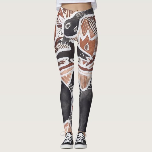 Australian Dream Mythical Animals 4 Snake Leggings (Voorkant)