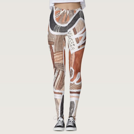 Australian Dream Mythische Dieren 5 Snake Leggings (Voorkant)