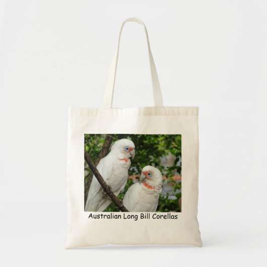 Australian Eastern Long Bill Corellas Tote Bag (Voorkant)