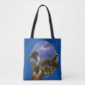 Australian Emu and Kookaburra Tote Bag (Voorkant)