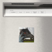 Australian Emu Close up, Fridge Magnet (Insitu (Vaatwasser))