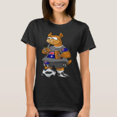 Australian Fan Lama T-shirt (Voorkant)