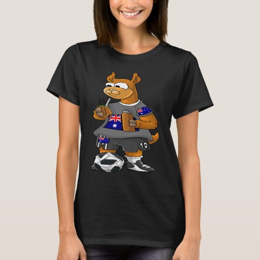 Australian Fan Lama T-shirt (Voorkant)