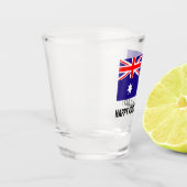 Australian flag Australia Day drink party gift Shot Glas (Links)