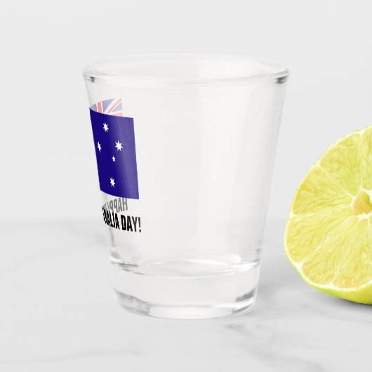 Australian flag Australia Day drink party gift Shot Glas (Rechts)