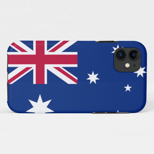 Australian flag Case-Mate iPhone case (Achterkant (horizontaal))