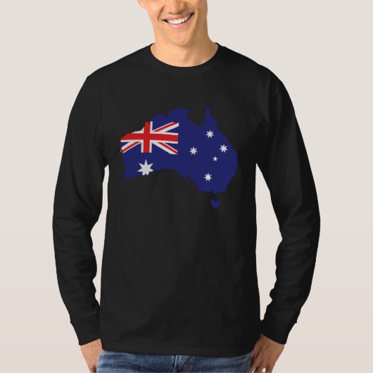 Australian Flag Men Women Kids T-shirt (Voorkant)