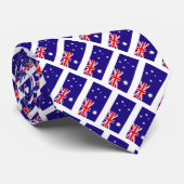 Australian flag of Australia pattern neck tie Stropdas (Opgerold)