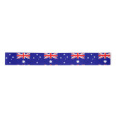 Australian Flag Ribbon, reizen / sporten, Australi Satijnen Lint (Voorkant)