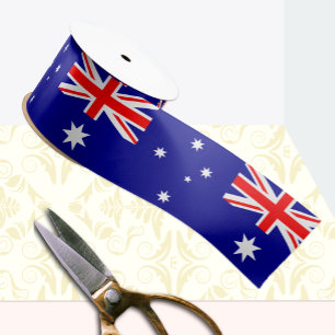 Australian Flag Ribbon, reizen / sporten, Australi Satijnen Lint