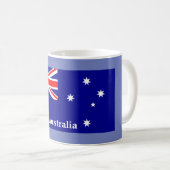 Australian Flag - souvenir koffie mok (Voorkant rechts)