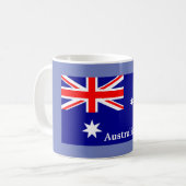 Australian Flag - souvenir koffie mok (Voorkant links)