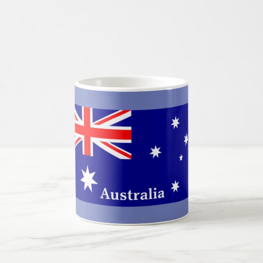 Australian Flag - souvenir koffie mok (Center)