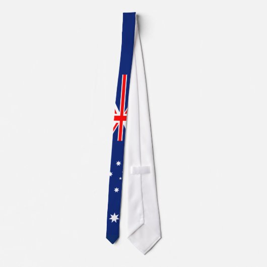 Australian Flag Tie Stropdas (Achterkant)