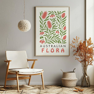 Australian Flora Botanical Art Print   inheemse wi