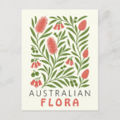 Australian Flora Botanical Art Print | inheemse wi Briefkaart (Voorkant)