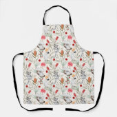 Australian Floral Pattern Koalas Possum Cockatoos Schort (Voorkant)