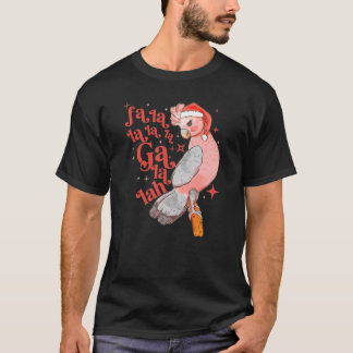 Australian Funny Christmas Holidays Cute Galah Bir T-shirt