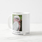 Australian Galah (Roos gekweekt katoen) Koffiemok (Voorkant links)