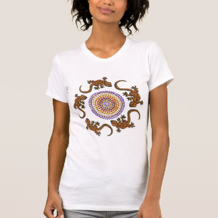Australian Gecko Circle Animal-lovers' T-Shirt