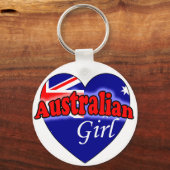 Australian Girl Sleutelhanger (Voorkant)