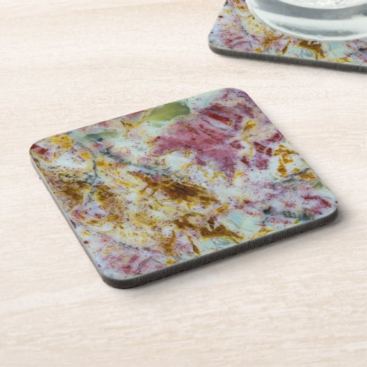 Australian Green Opalite Slab Bier Onderzetter (Linkerzijde)