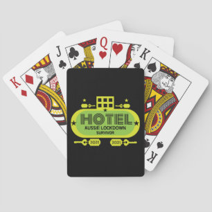 Australian Hotel Quarantine Gifts   Mok overlevend Pokerkaarten