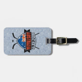 Australian Ice Hockey Bagagelabel Sjabloon (Voorkant horizontaal)