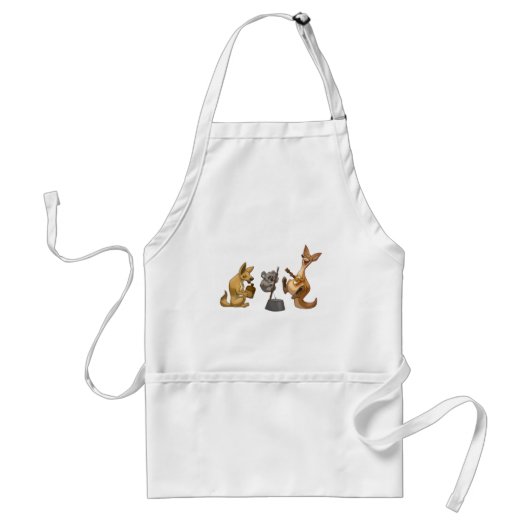Australian Jug Band Apron Standaard Schort (Voorkant)