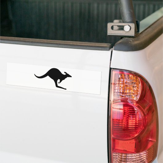 Australian Kangaroo Bumpersticker (Op Truck)