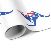 Australian Kangaroo Cadeaupapier (Rol Hoek)