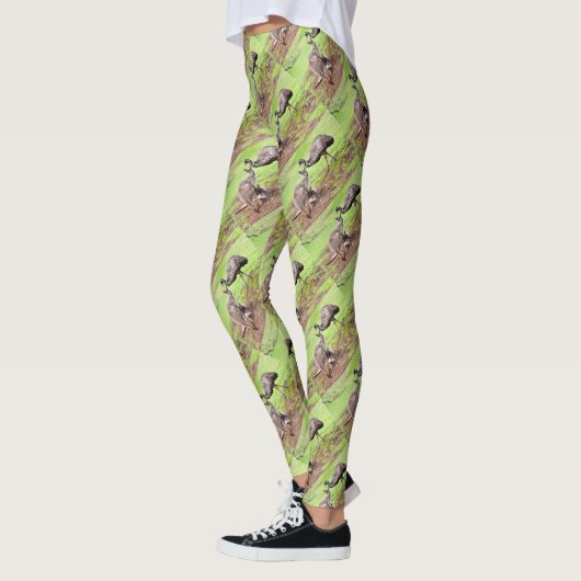 Australian Kangaroo en Emu, Leggings (Links)